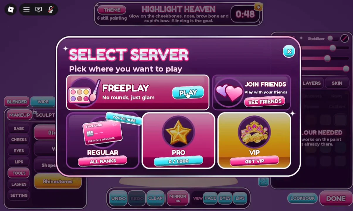 Switching to Freeplay Server