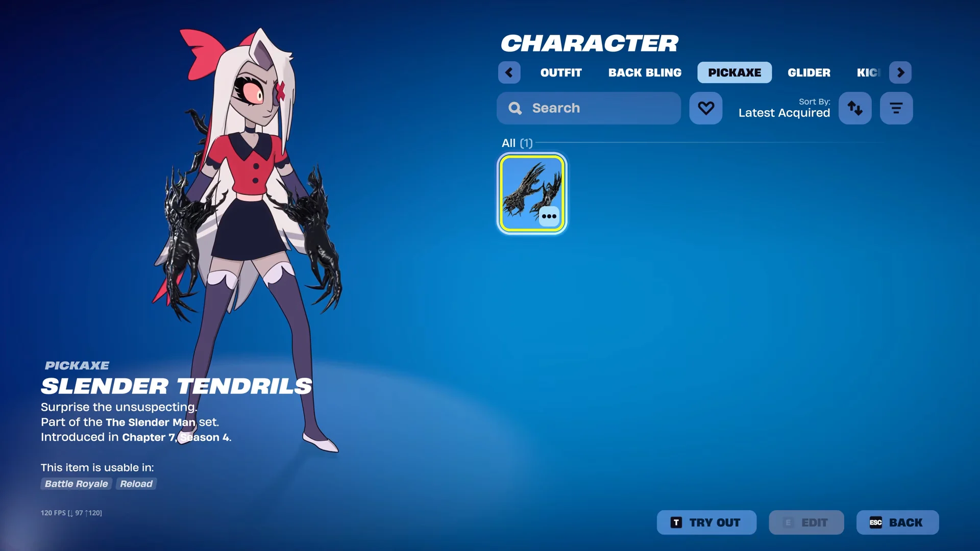 Pickaxe on Vagatha