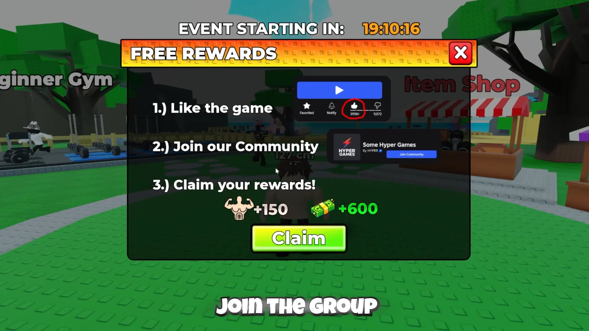 Free Group Rewards
