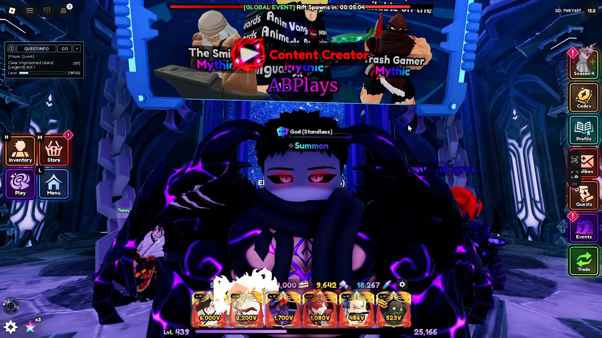 Locating the Summon Banner