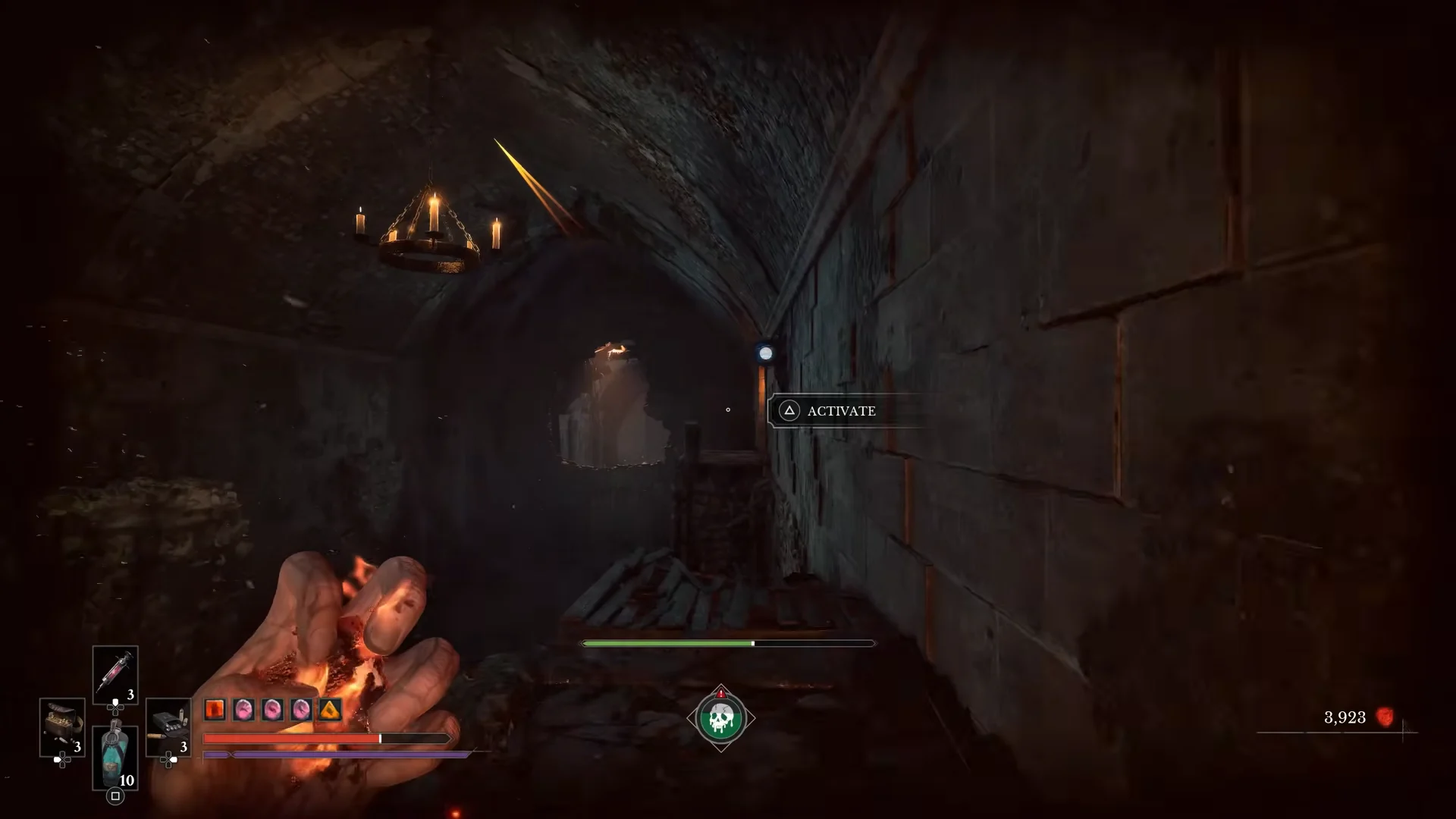 Poison corridor & wall switch