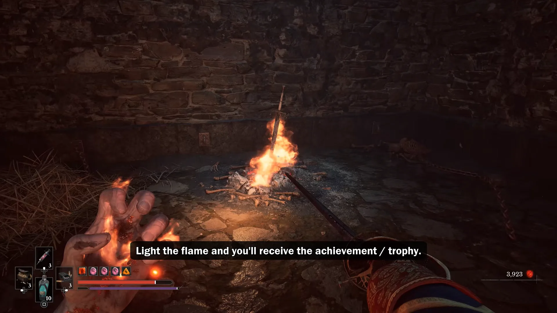 Discovering & lighting the bonfire