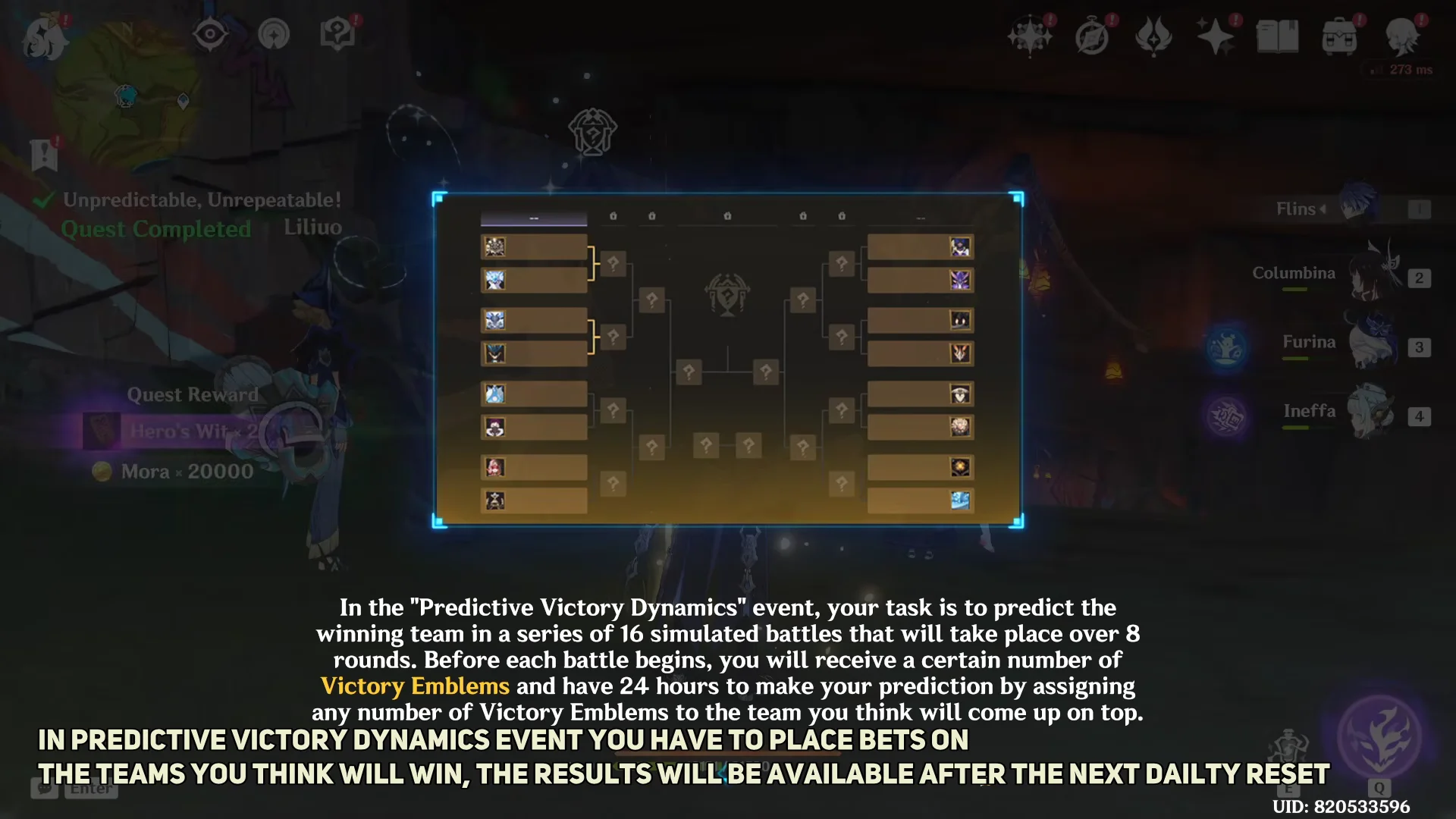 Event Tutorial: Tournament Bracket
