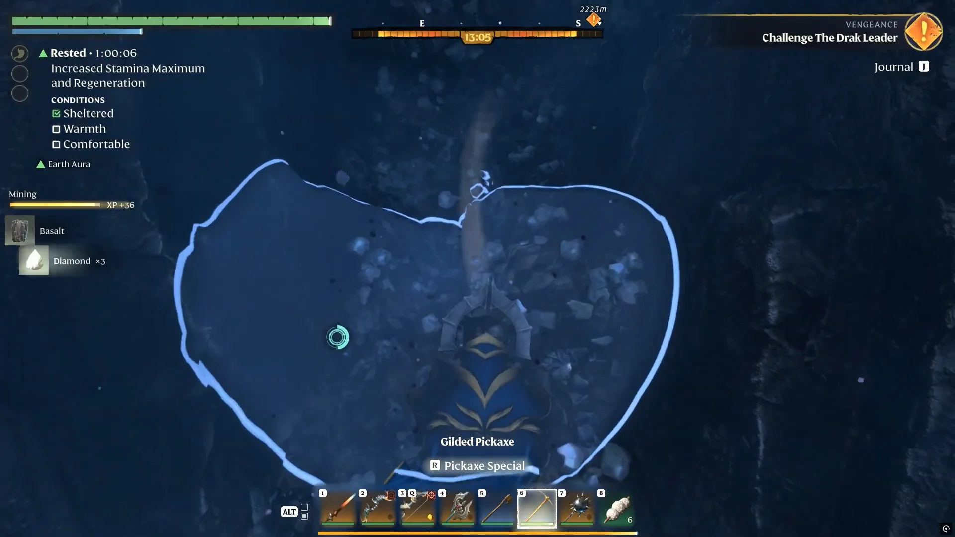 Mining Diamond in the Shroud