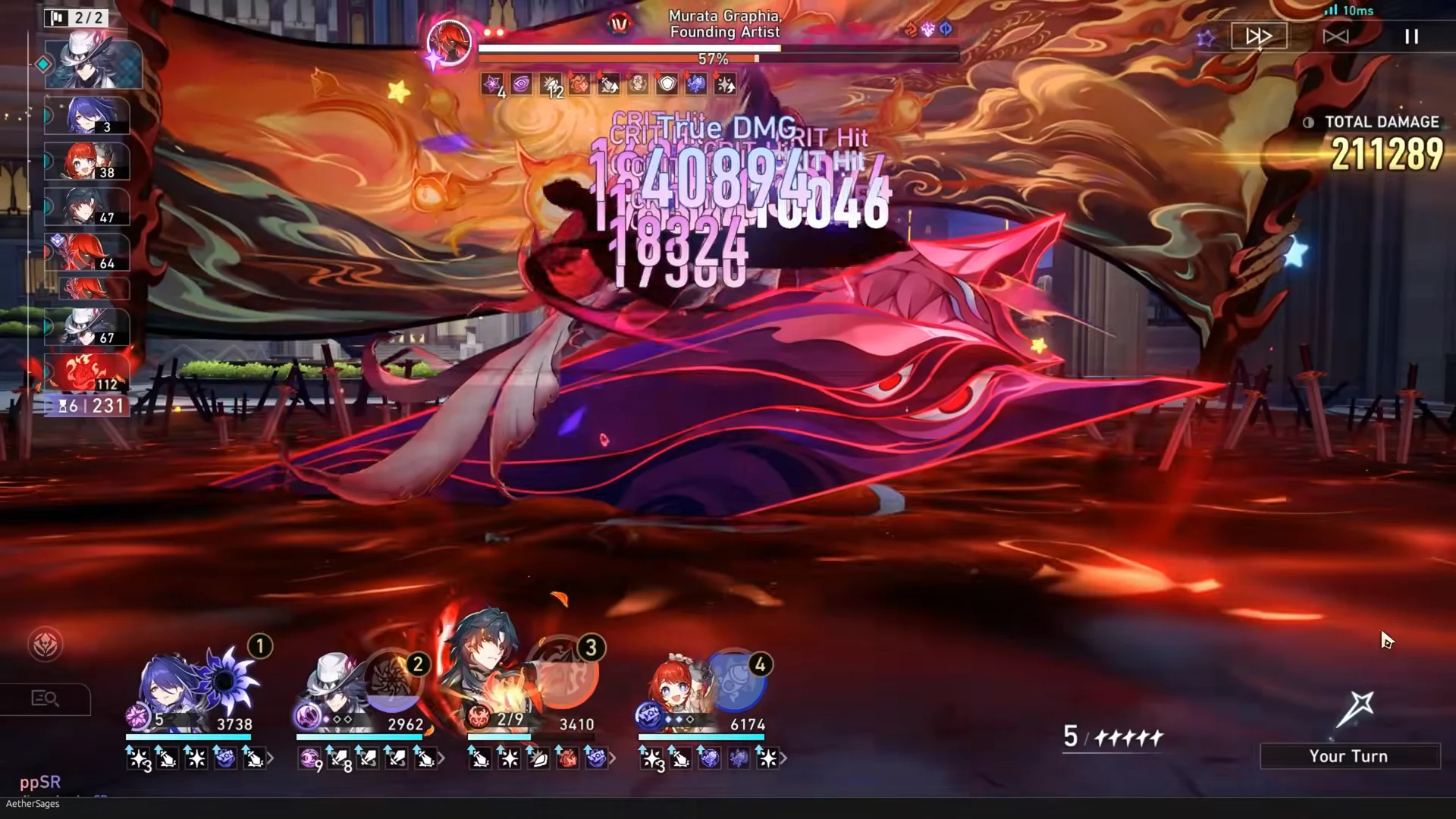 Acheron Ultimate on Boss