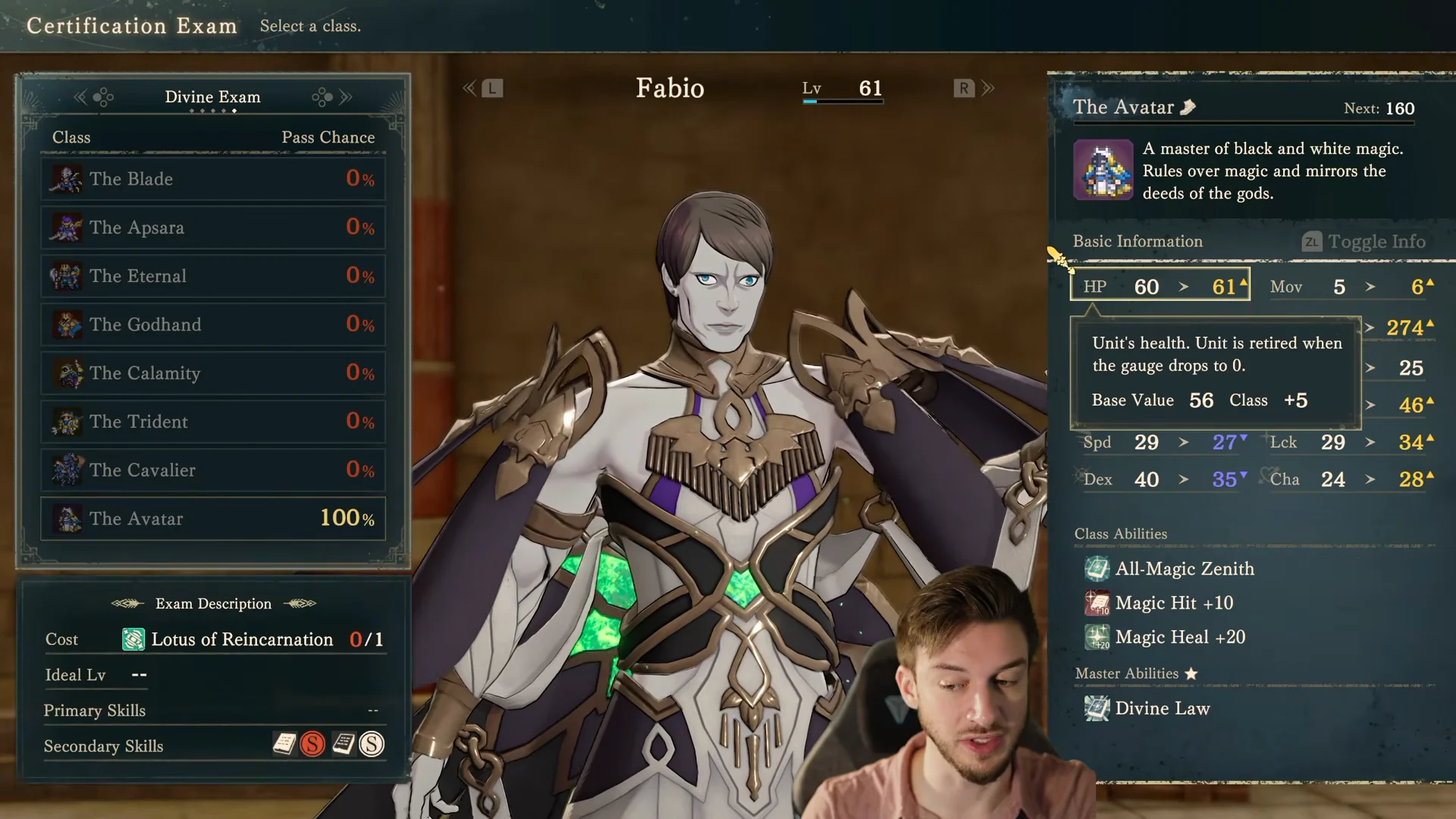 Divine Tier Class Examination