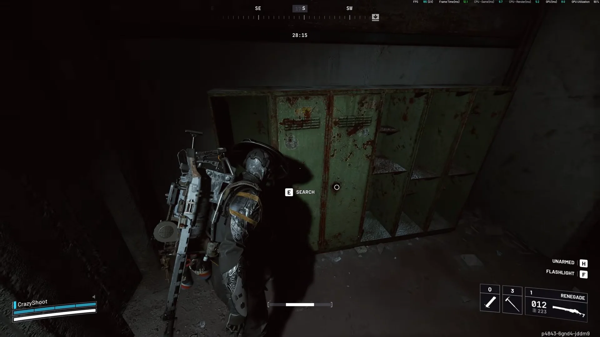 Looting Freight Terminal Interior