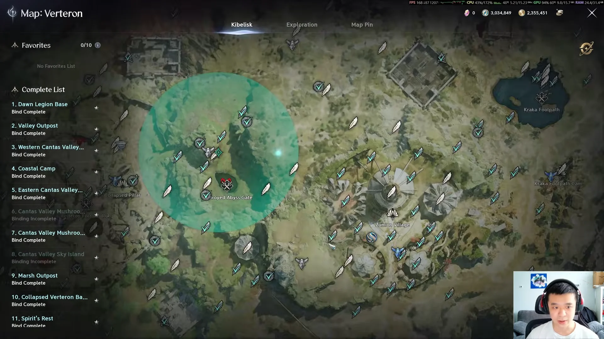 Map Locations for General Goods Merchants
