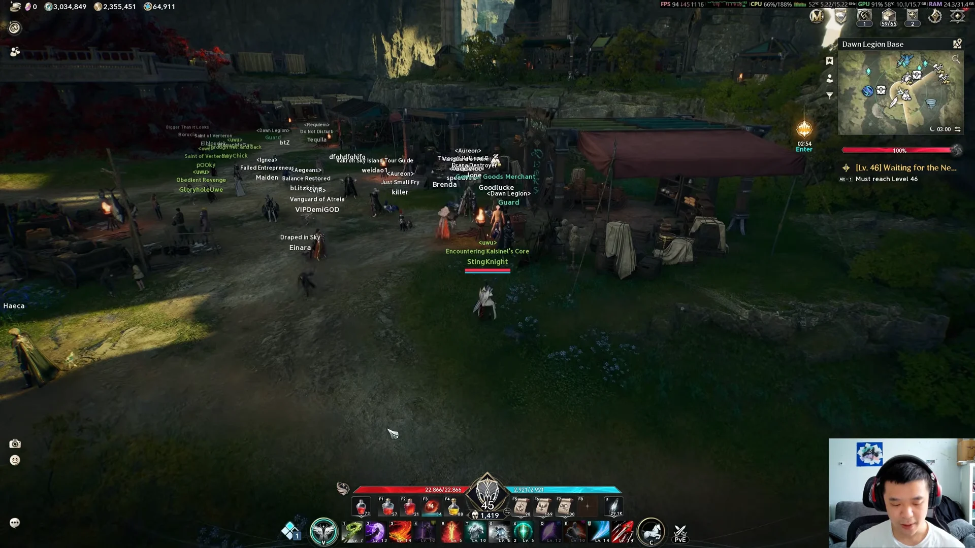Slot overview