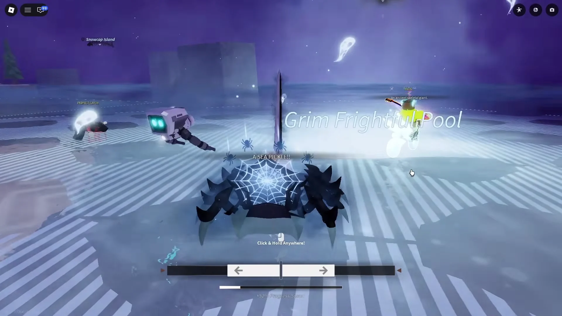 Fishing Grim Frightful Pool