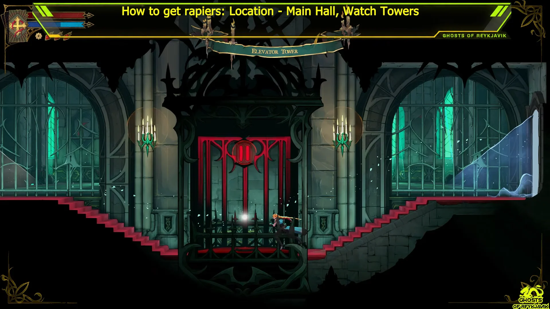 Traveling to Elevator Tower