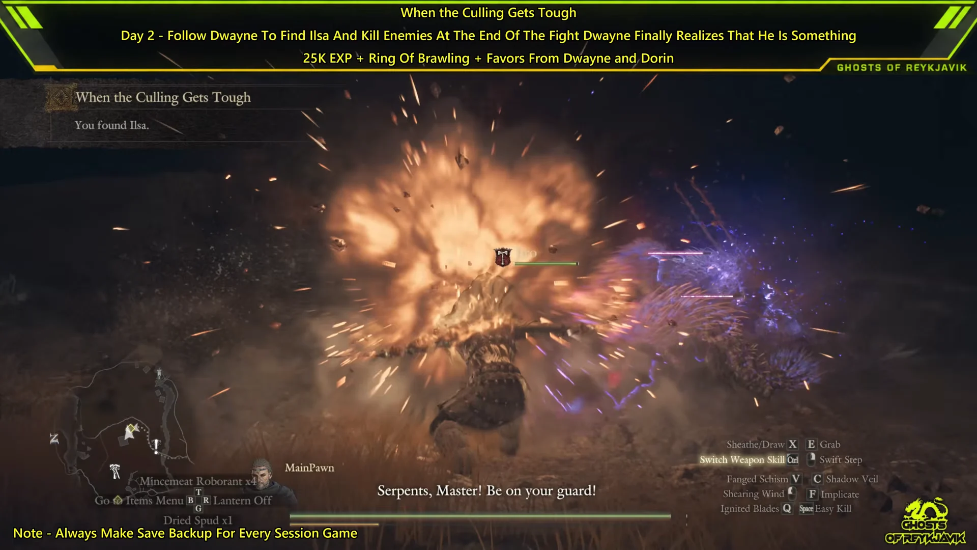 Battling Serpents
