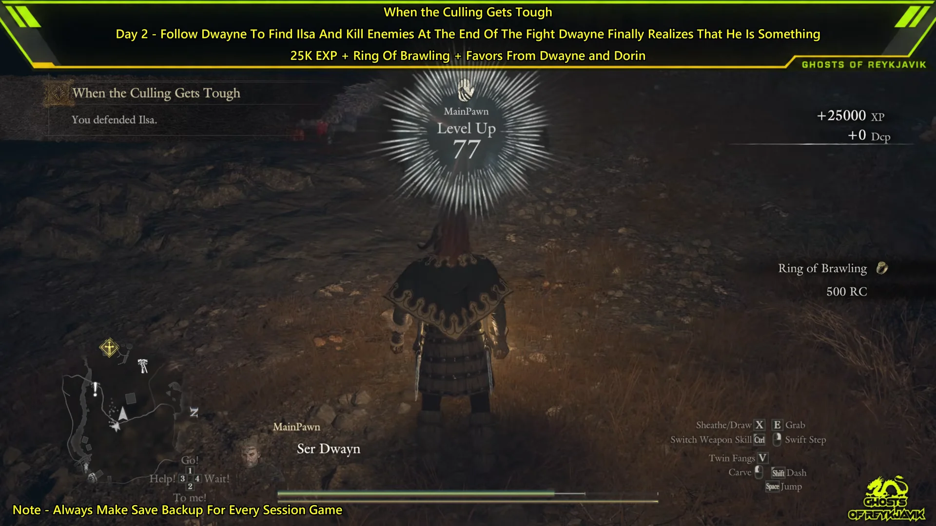 Quest Completion & Rewards