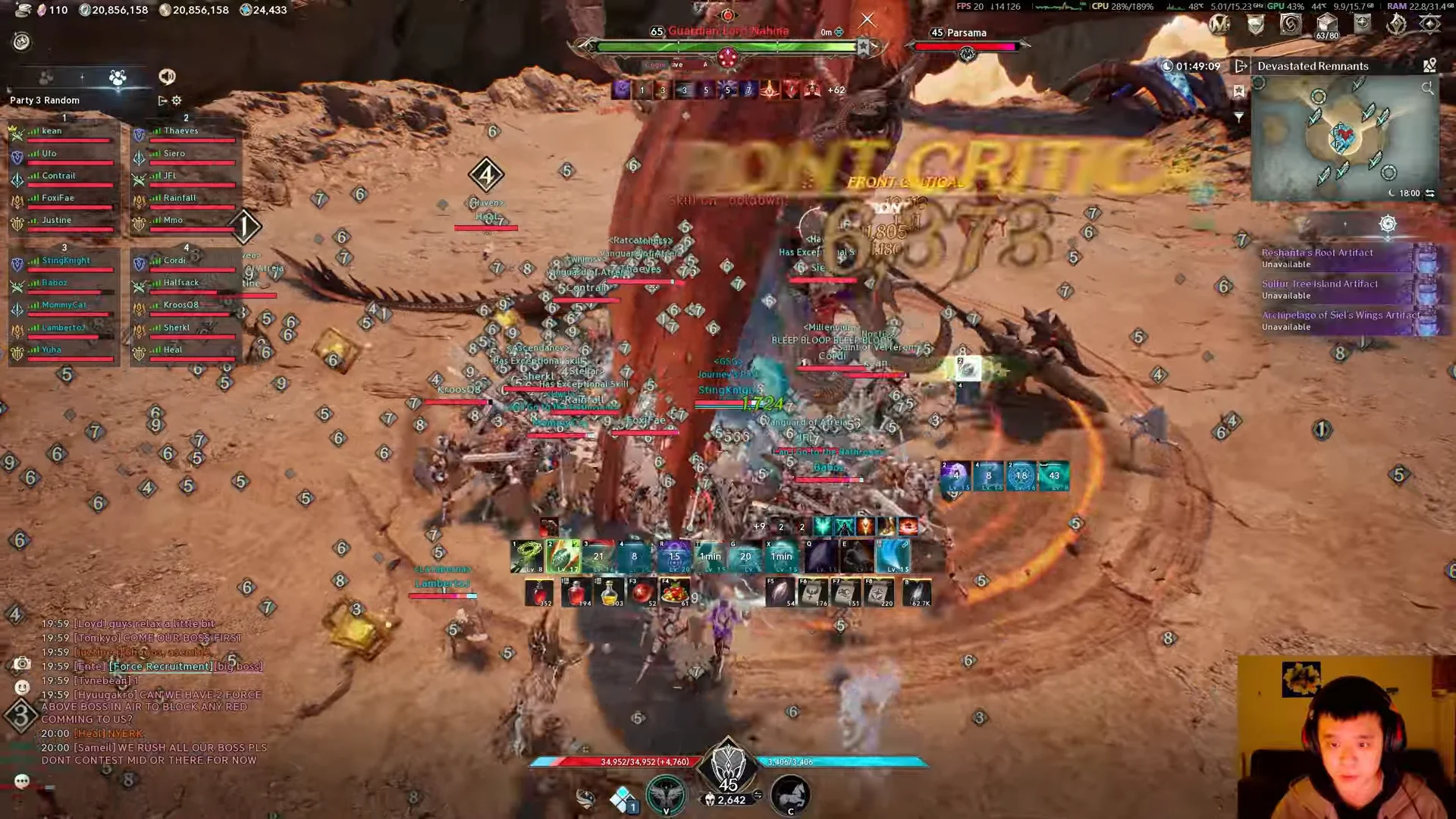 Engaging Guardian Lord Nahma