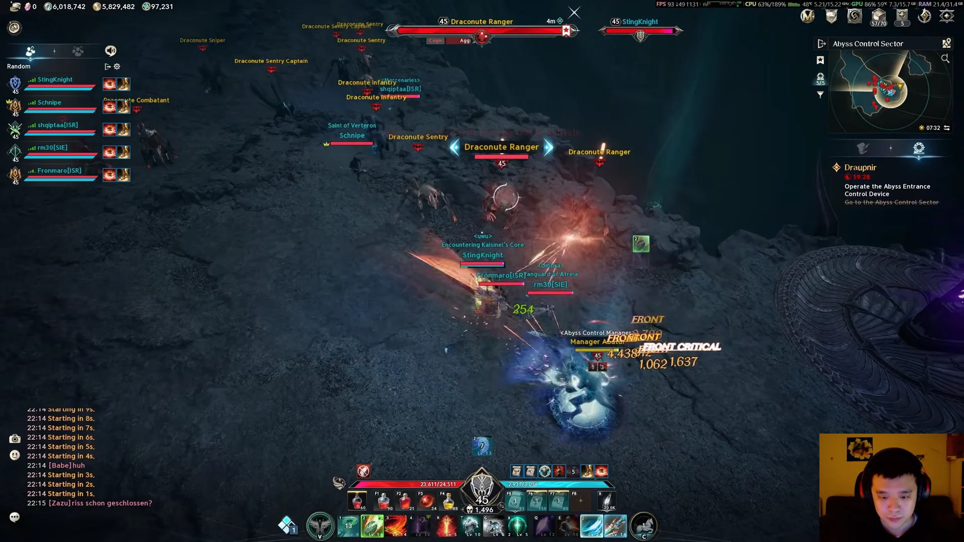 Abyss Control Sector & Manager Allahar