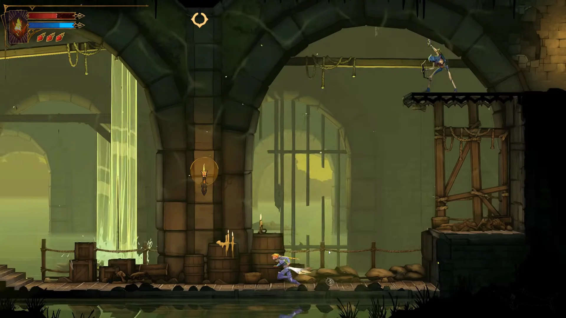 Sewer Reservoir & Path of the Rat