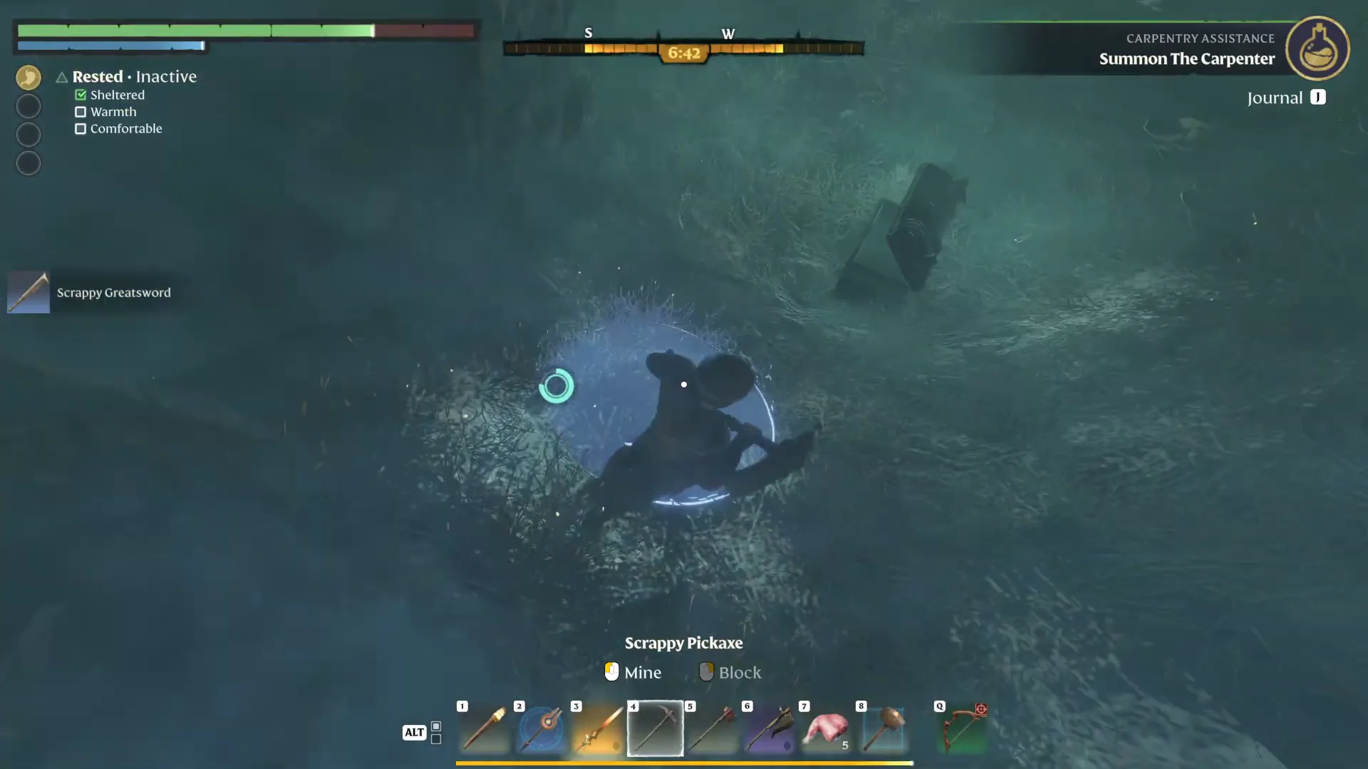Looting Silver Chest