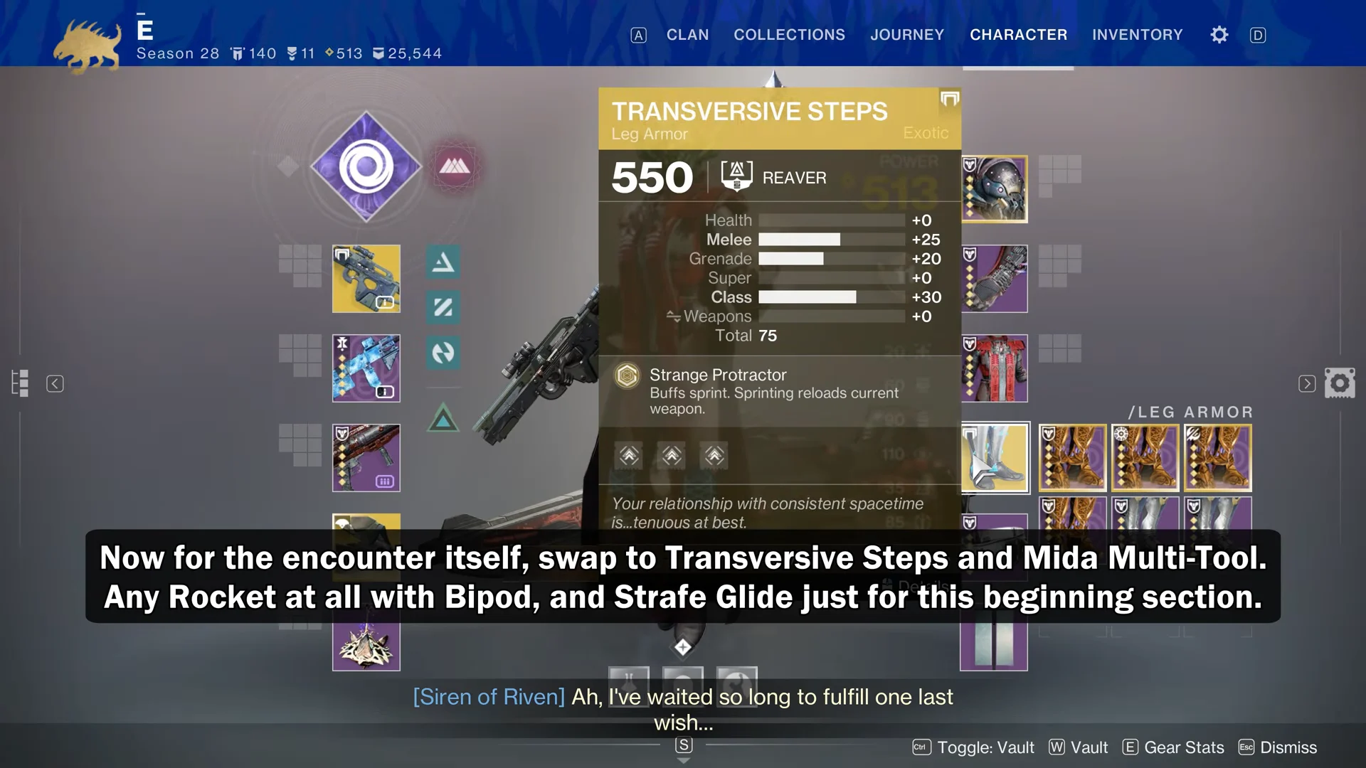 Loadout Swap for Queenswalk OOB