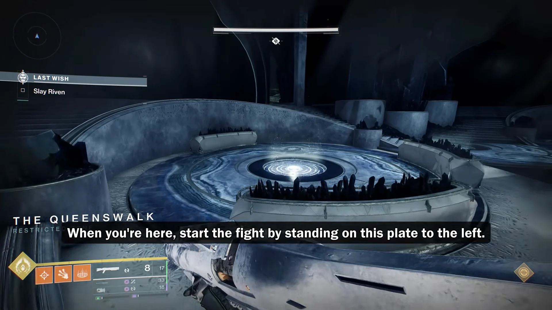 Initiating Riven Encounter