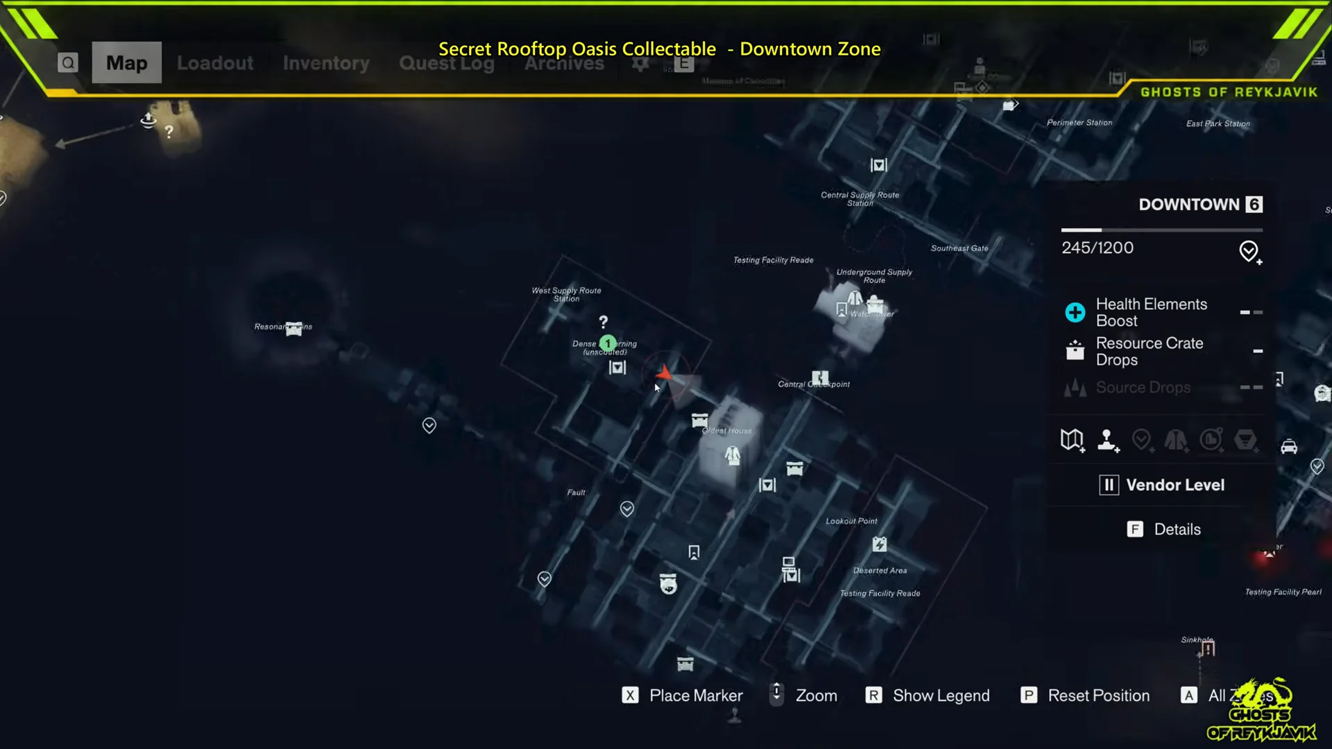 Downtown Map Location