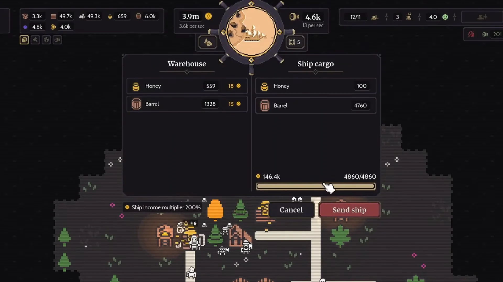 Resource Harvesting & Ship Cargo