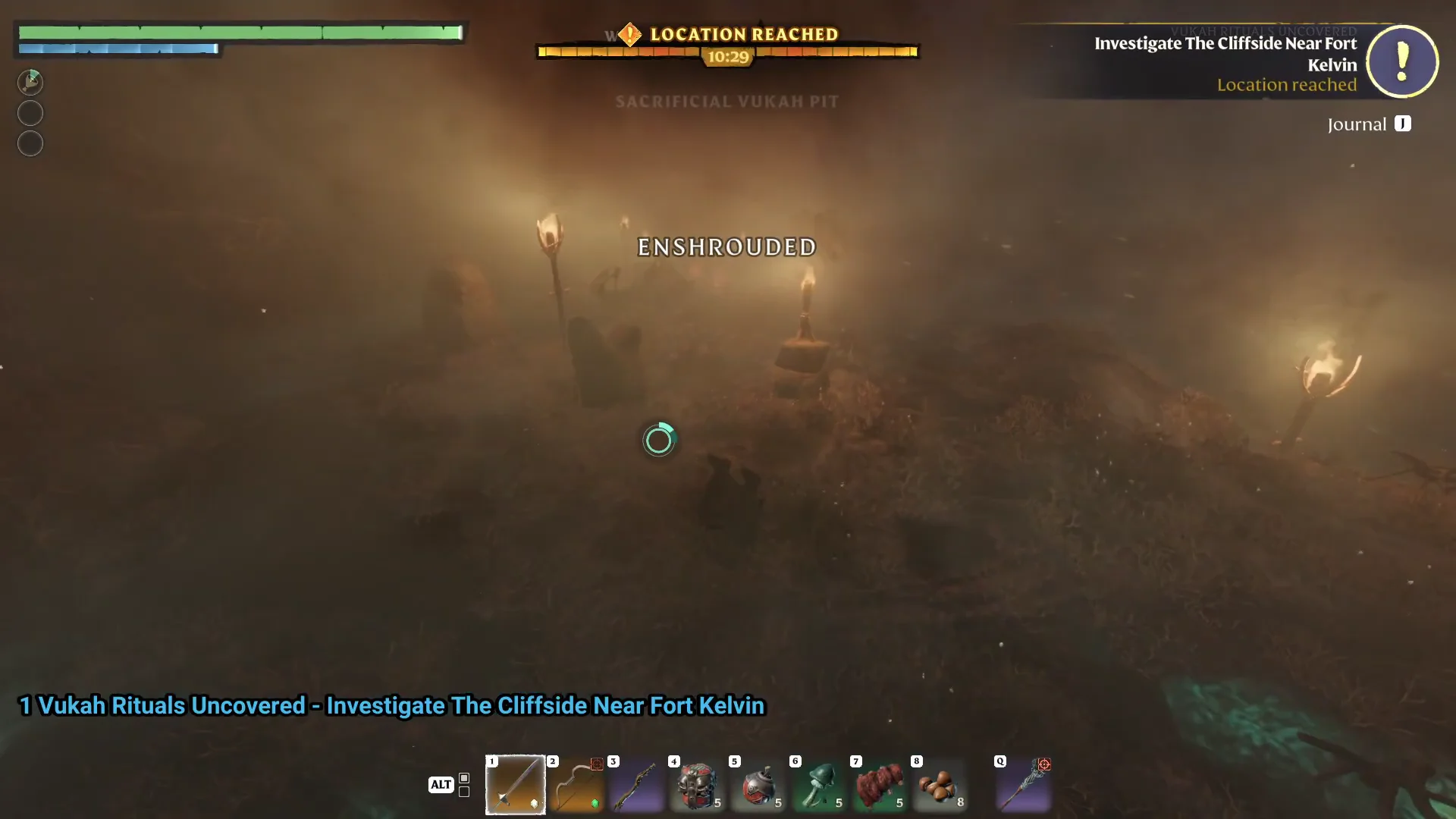 Location Reached Sacrificial Vukah Pit