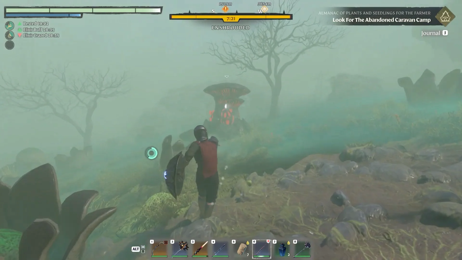 Heading into the Shroud