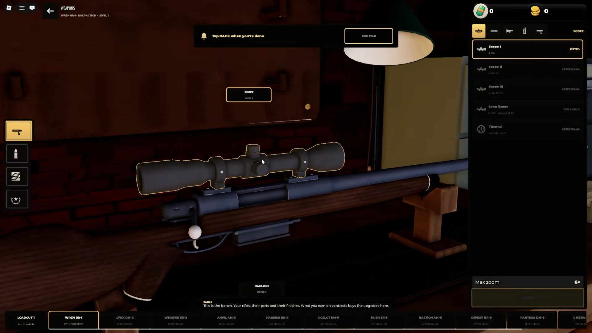 Weapon Customization Bench
