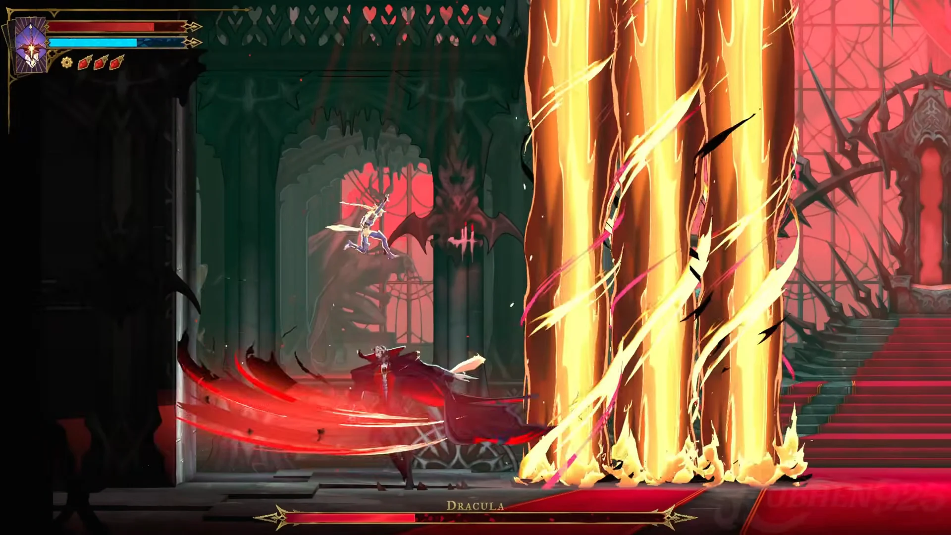 Dracula Phase 1 Boss Fight