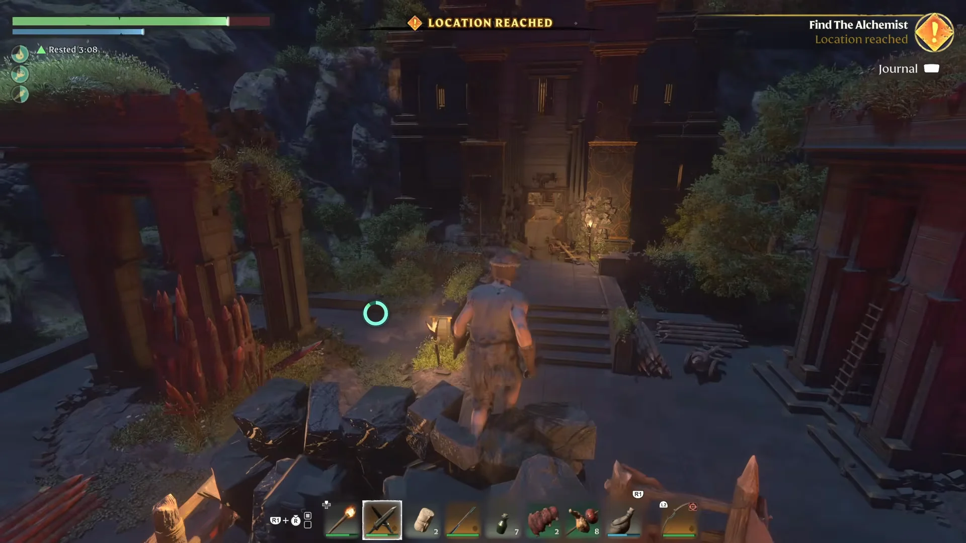 Entering Ancient Vault