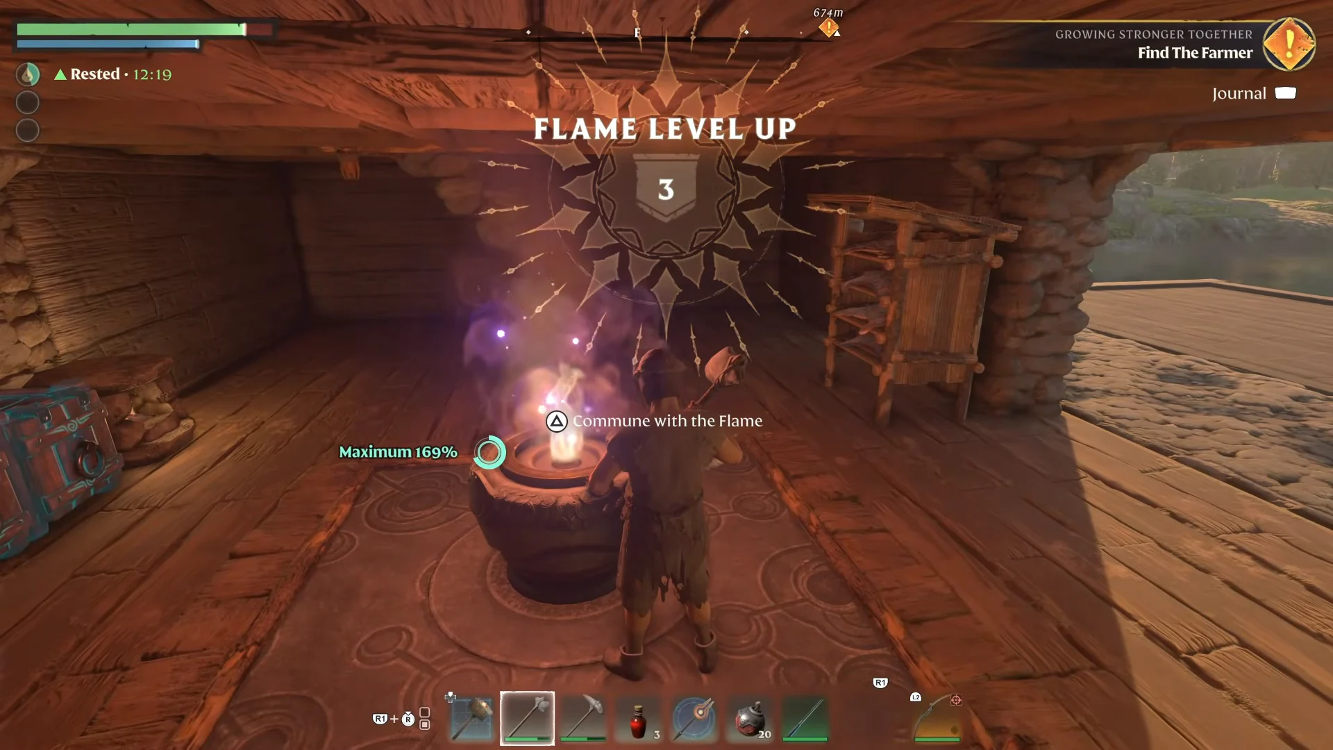 Return to Base & Strengthening the Flame