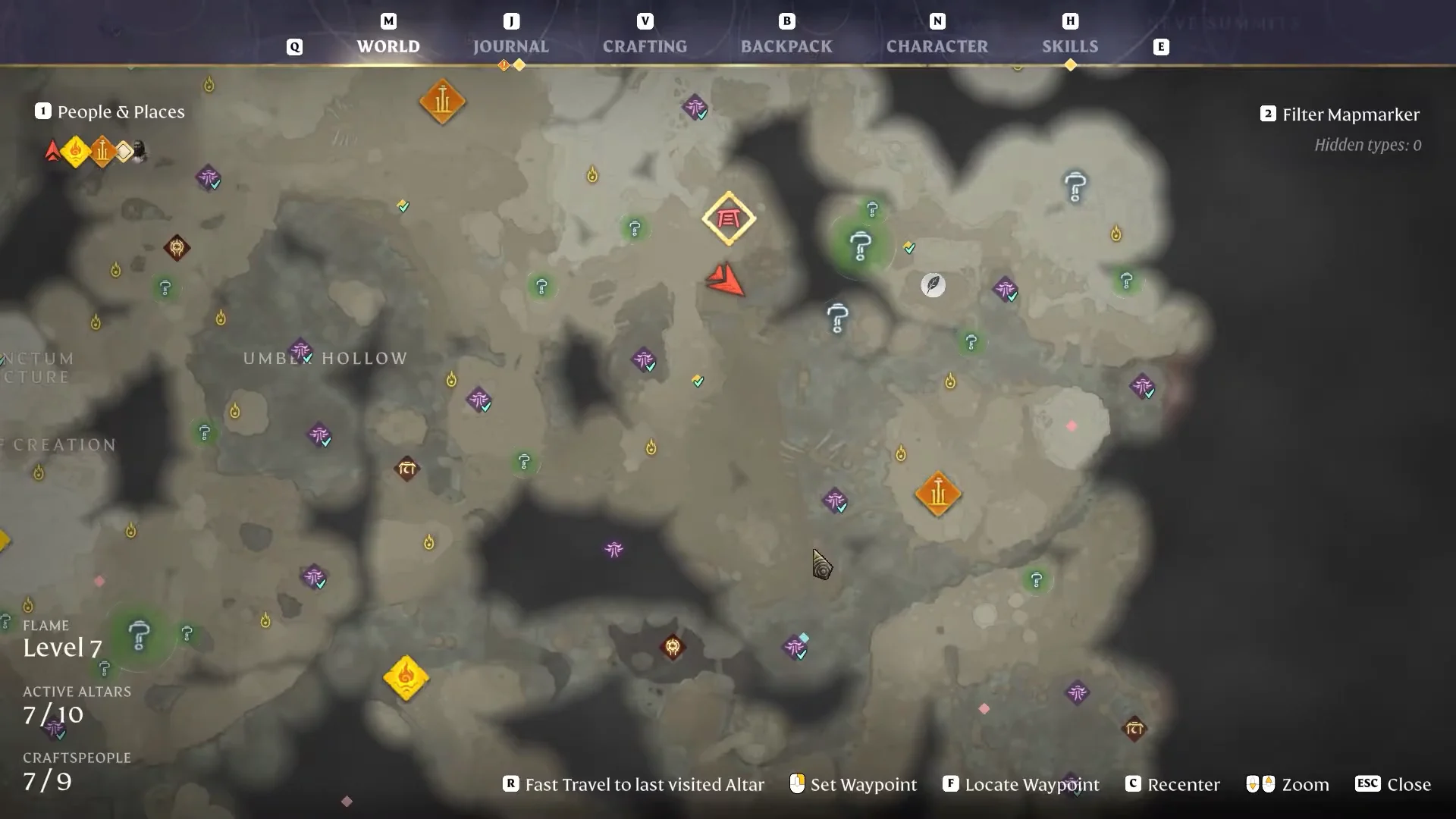 world map