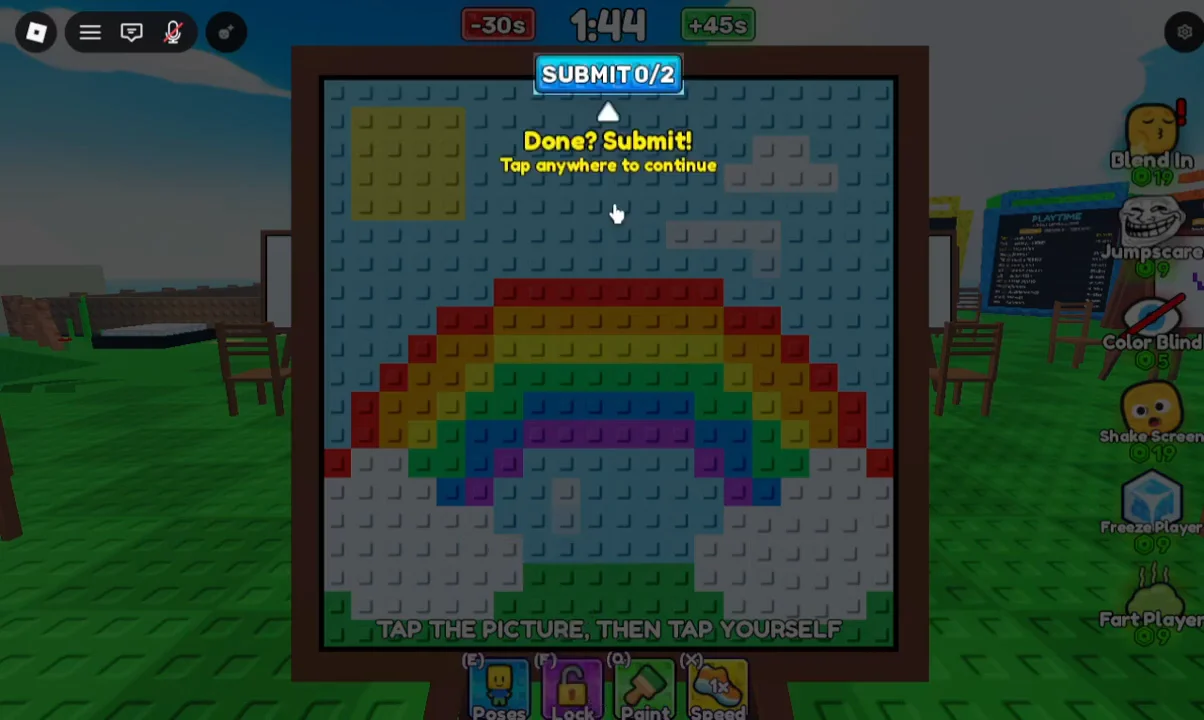 Tool Bar Actions and Submitting