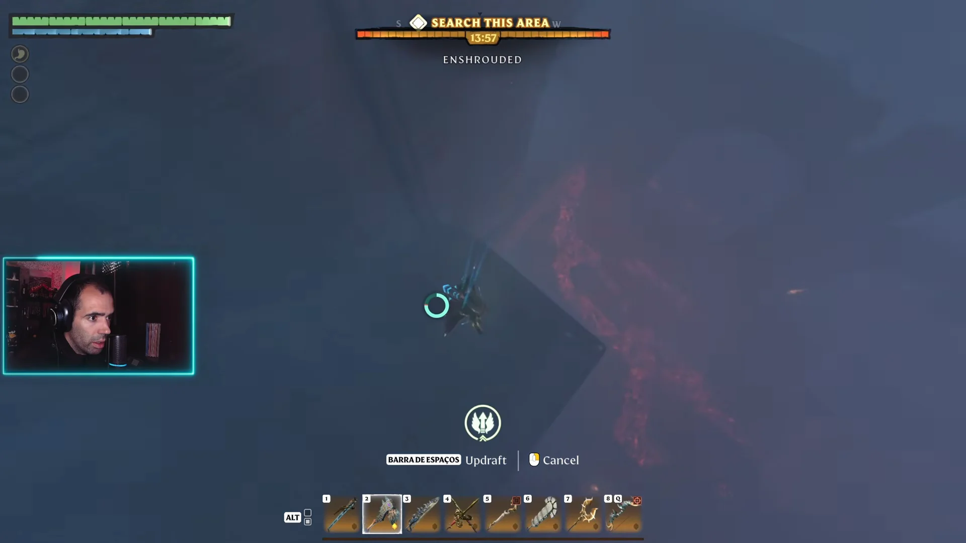Entering the Shroud