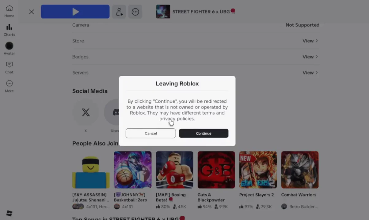 Accessing Discord Link