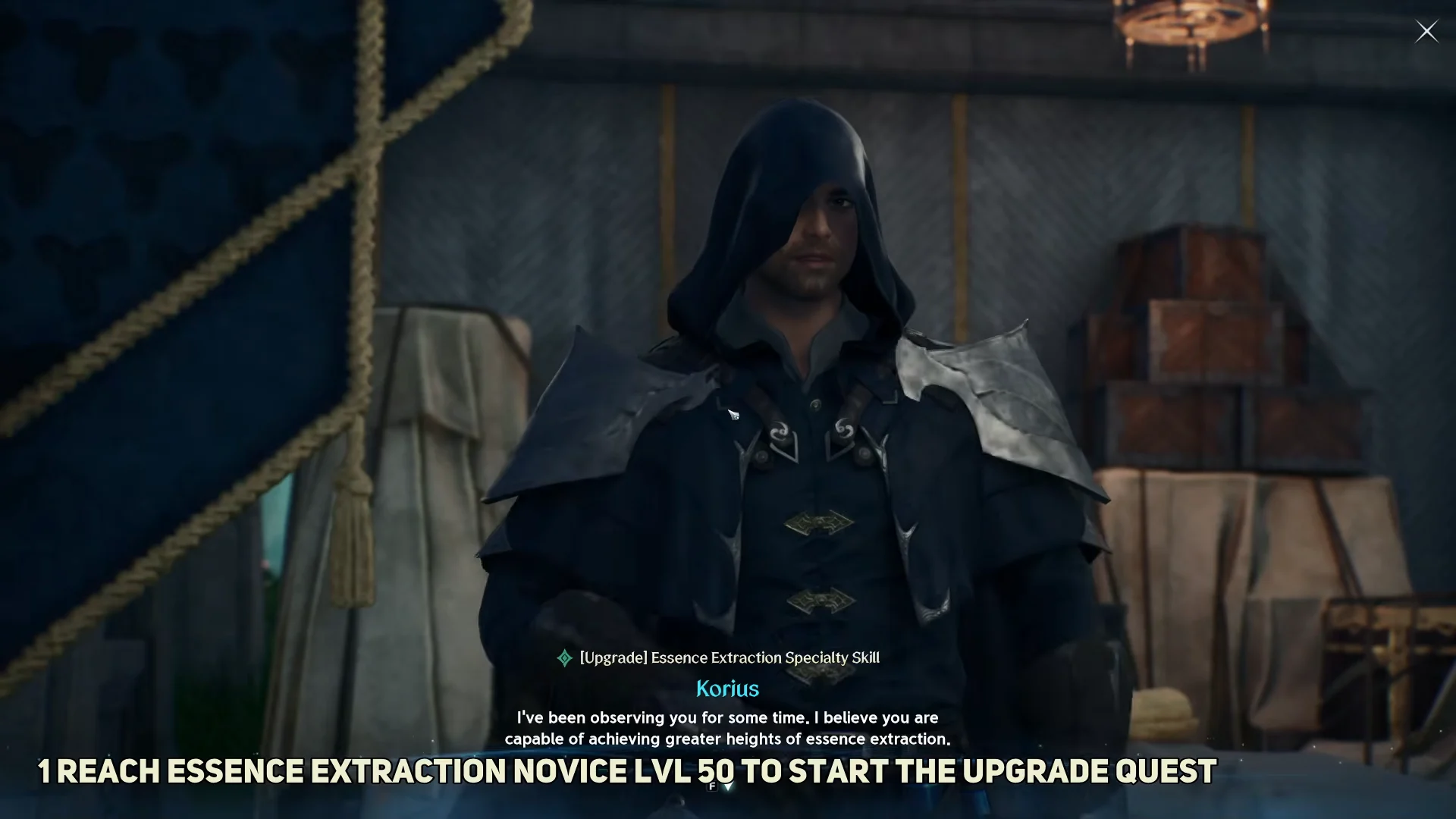 Starting Upgrade Quest
