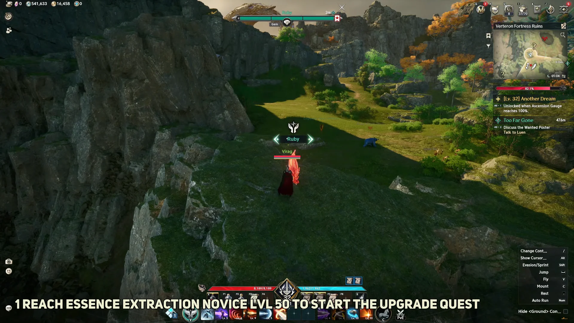 Reaching Novice Lv. 50