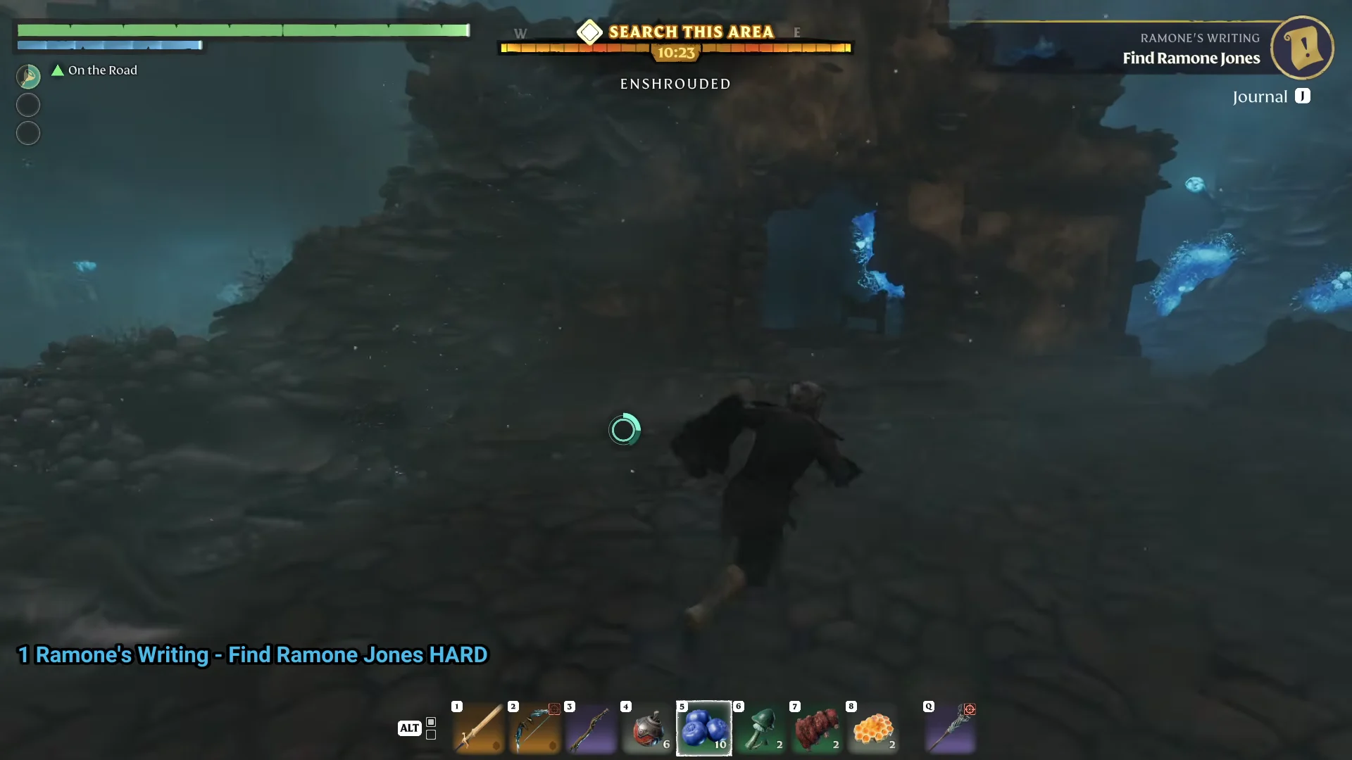 Search This Area in the basement