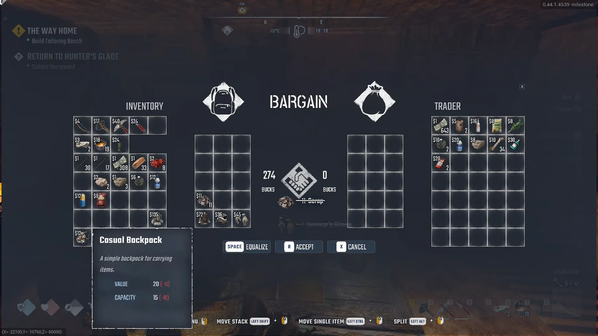 Selling spare gear