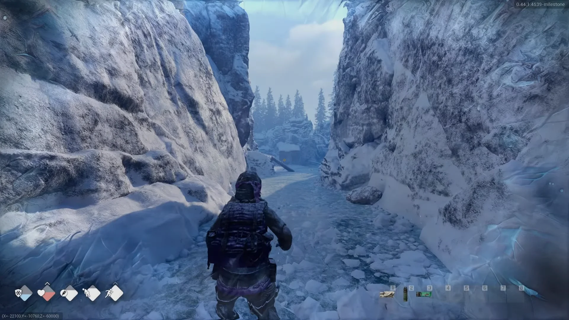 Waking in the ravine