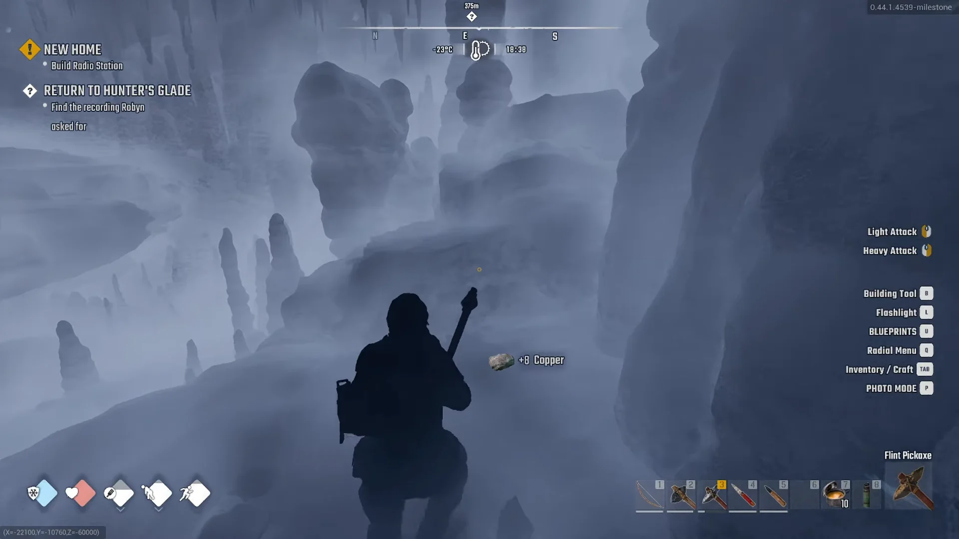 Copper in Landscar Cave