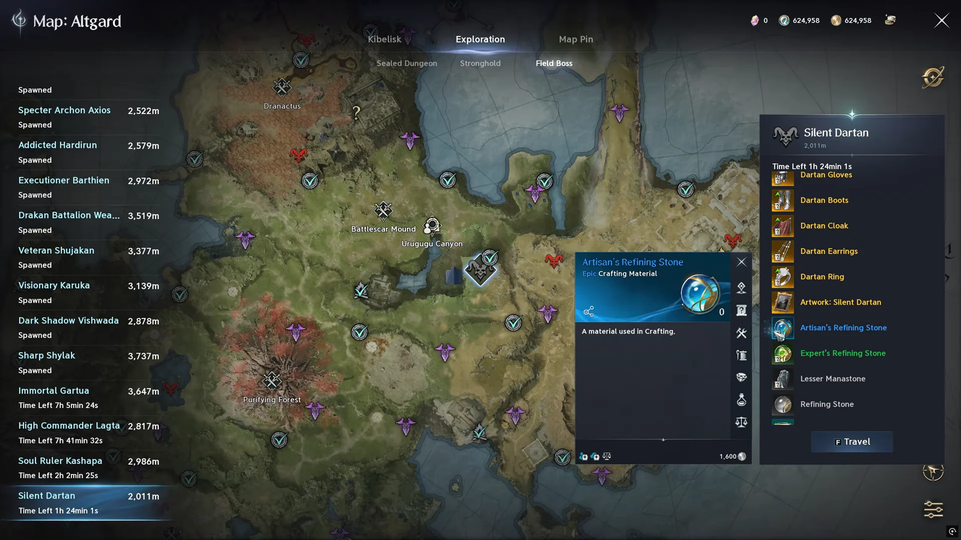 World Boss Drops & Market Value