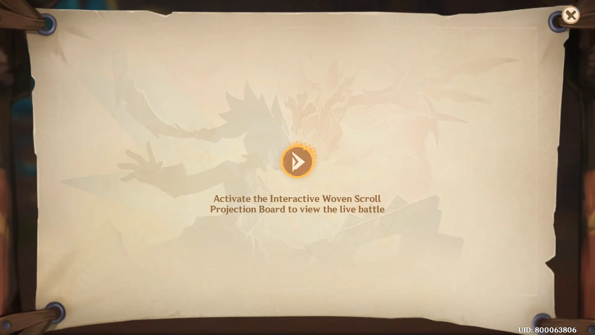 Activating Battle Report