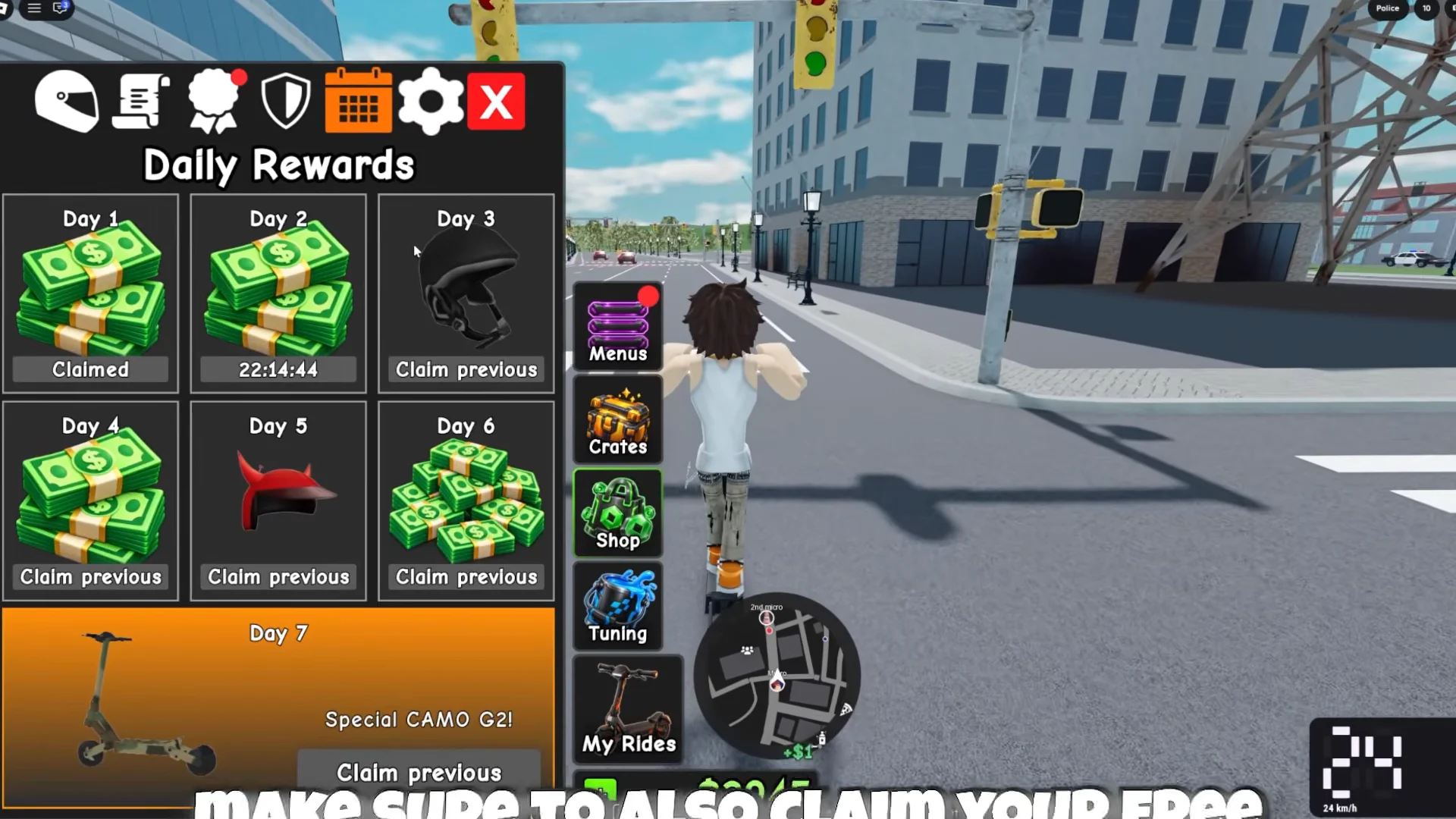 Daily Rewards