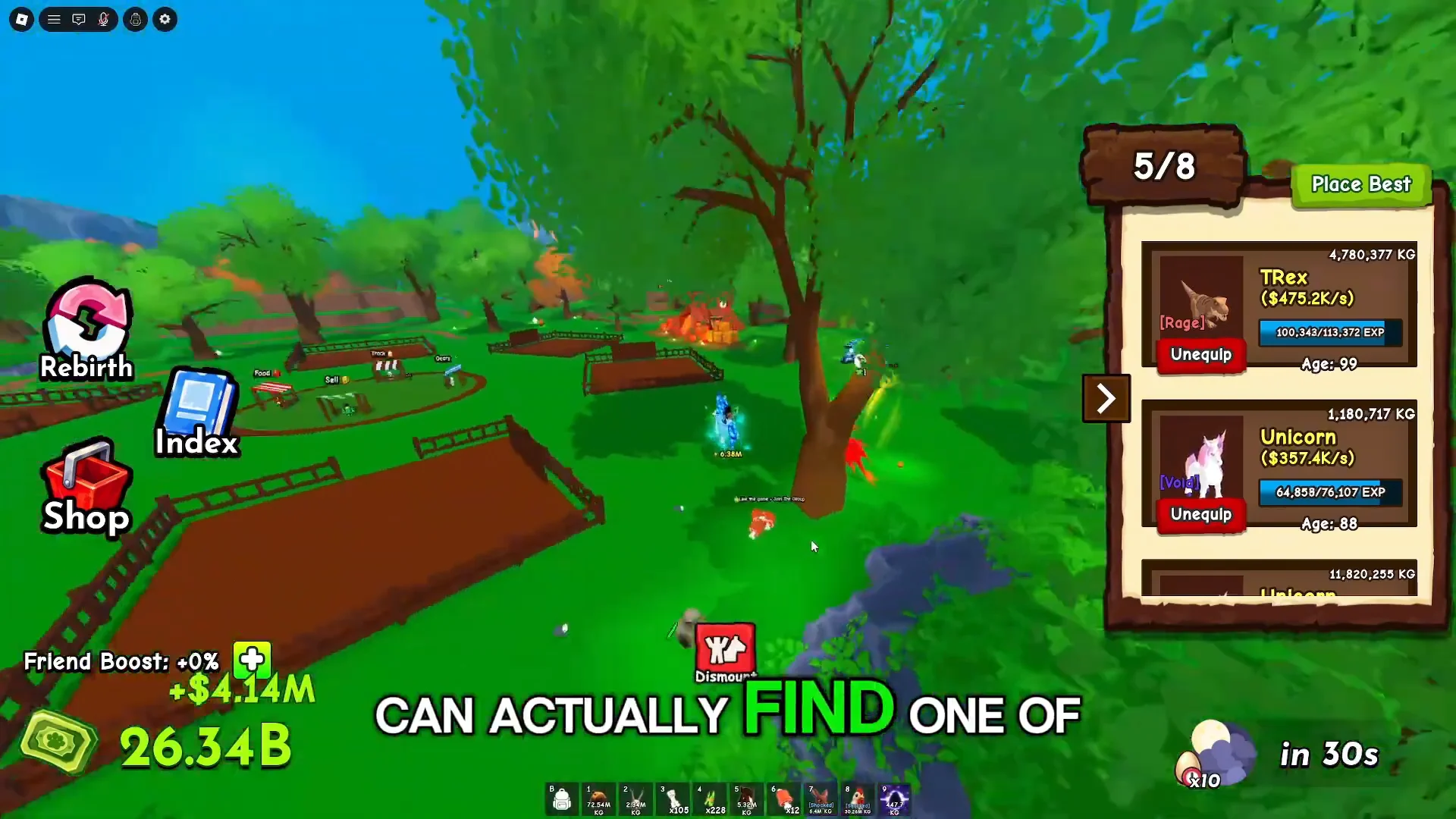 Searching candy spawn locations