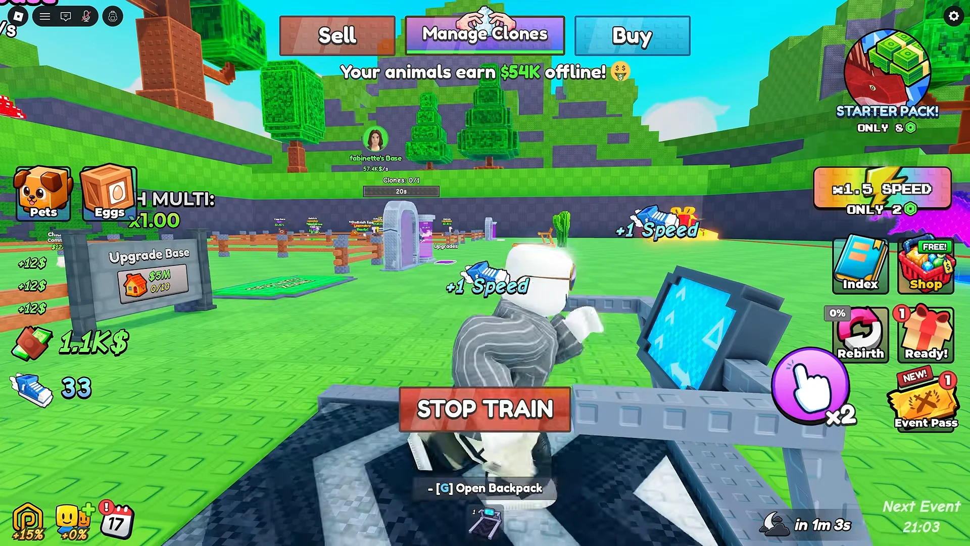 First Egg Hatch & Basic Treadmill