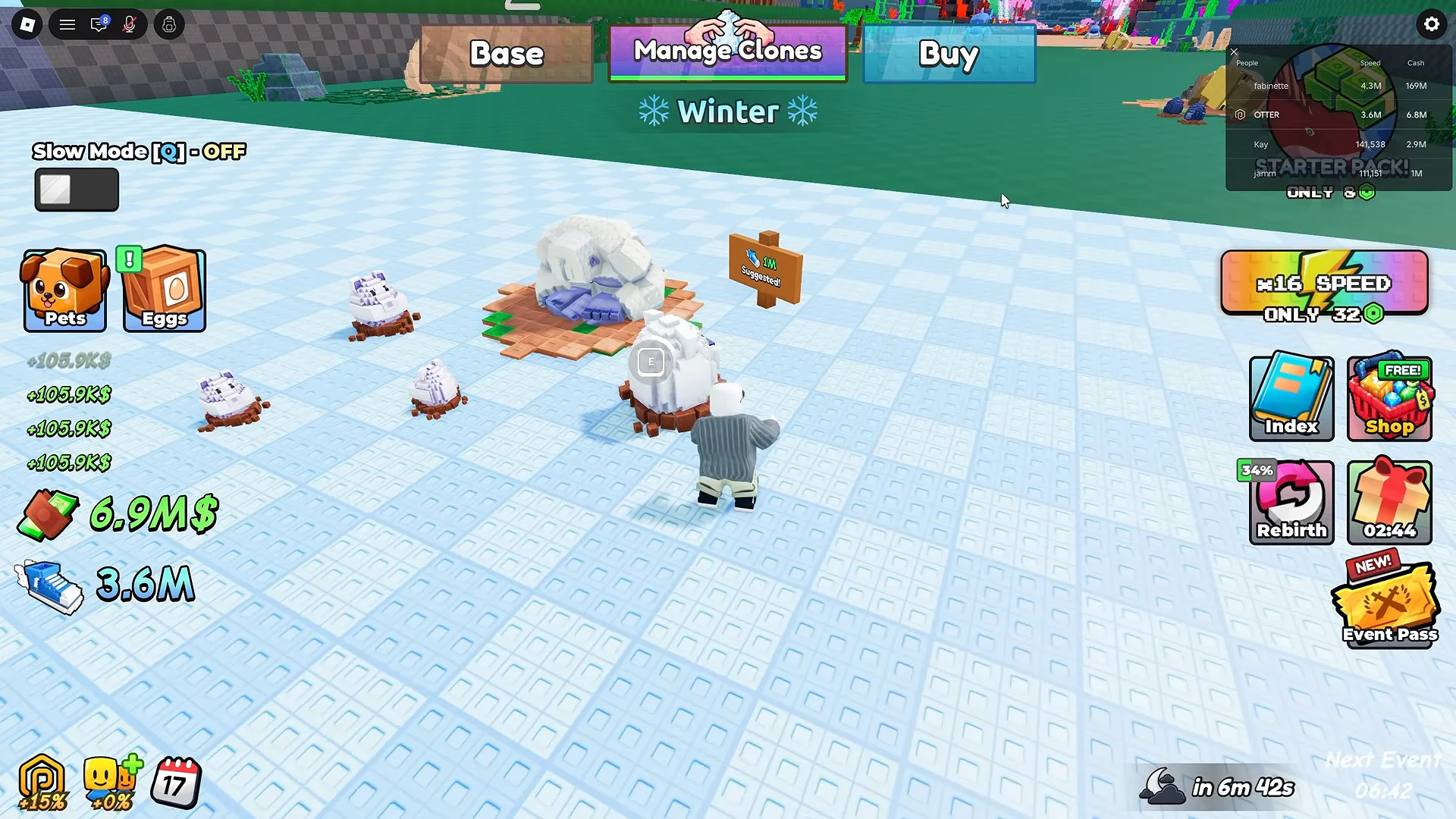 Winter Yeti Egg Heist
