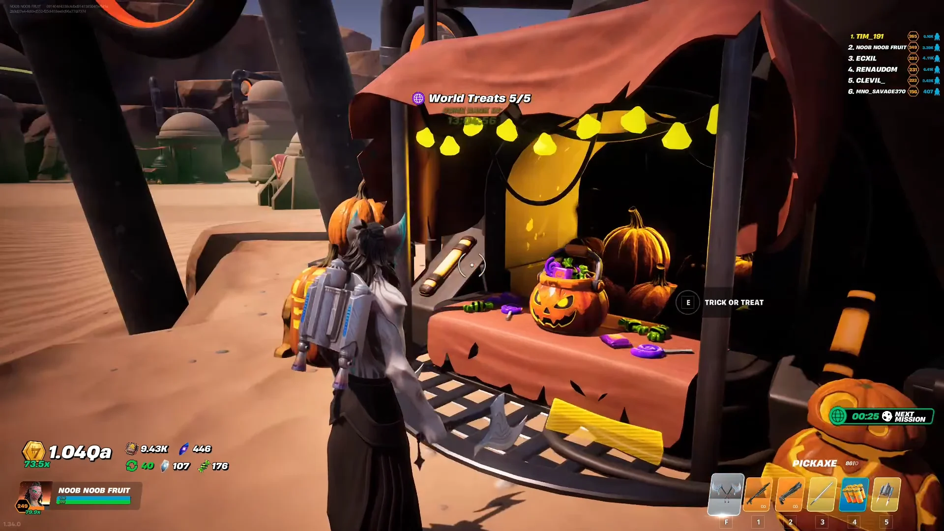 World Treat limit and cooldown timer