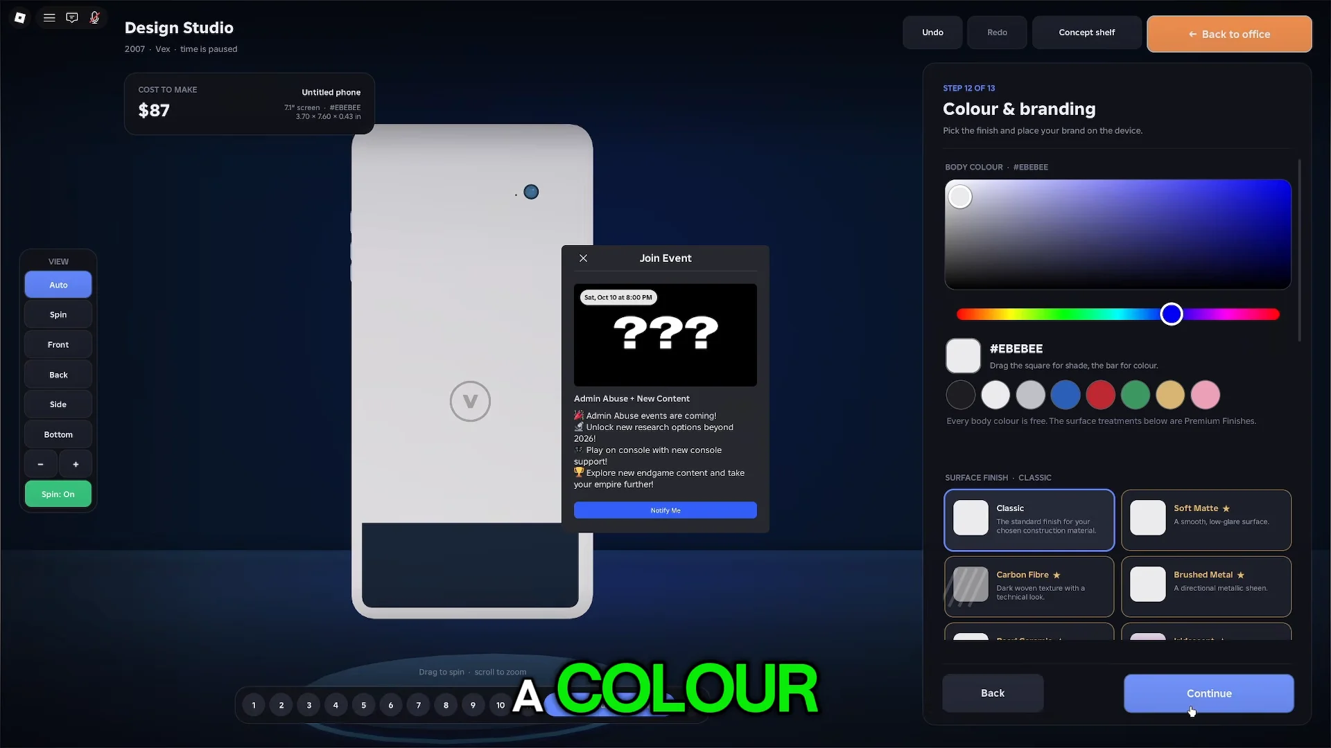 Phone Customization & Color