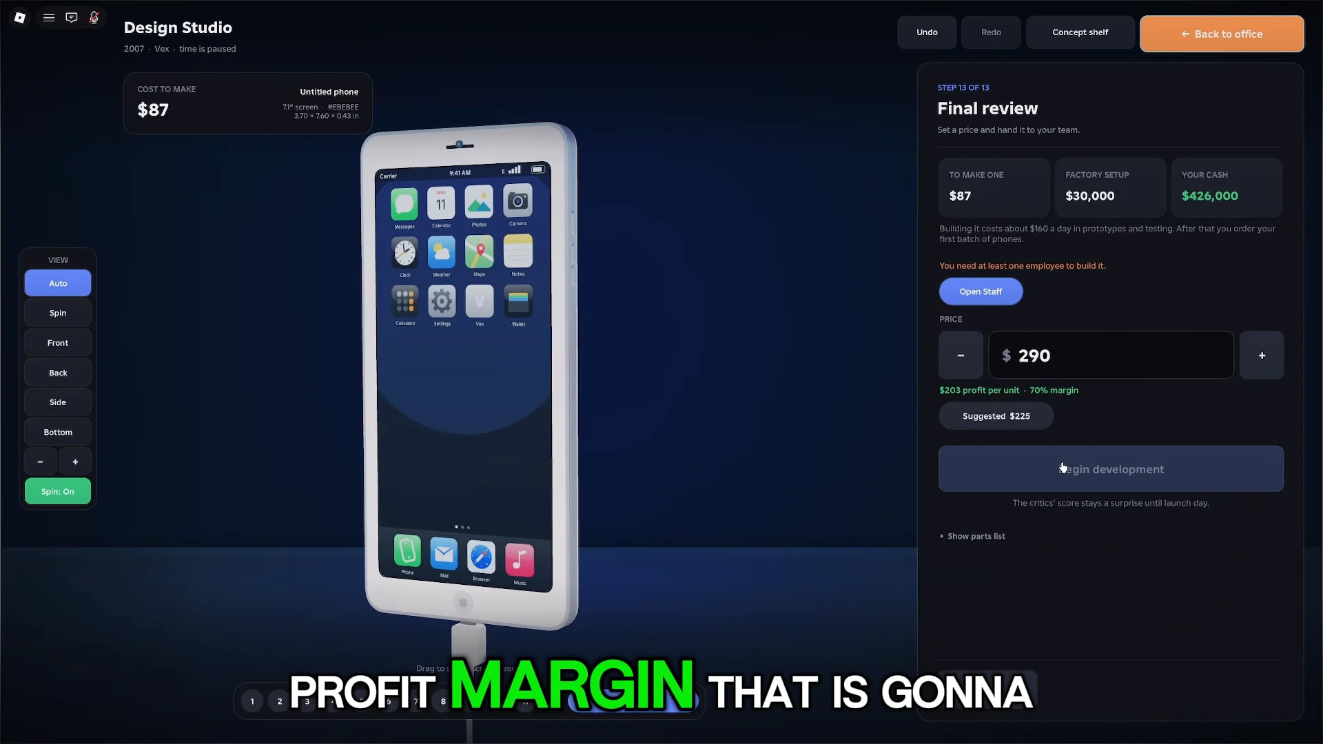 Final Review & Pricing